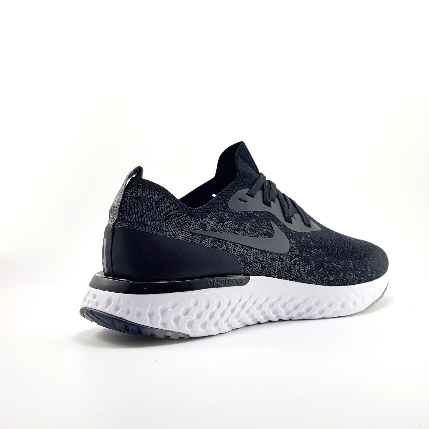 Giày Sneaker Epic React Flyknit Black White
