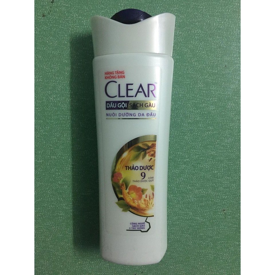[HCM]Dầu gội đầu Clear Thảo Dược 140g( hàng khuyến mãi) - Combo 2 chai