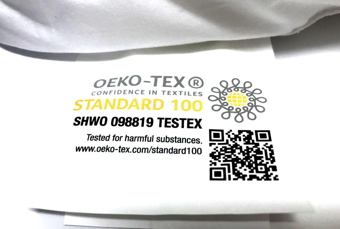 Gối Lông Vũ Microfiber Cao Cấp (L: 50 x 70cm hoặc XL: 60 x 80cm) đạt tiêu chuẩn OEKO-TEK, an toàn với sức khỏe người sử dụng, nội thất phòng ngủ cao cấp
