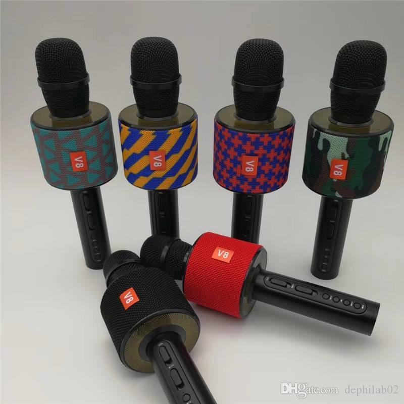 Micro Kèm Loa Bluetooth V8 - Micro Kèm Loa Bluetooth