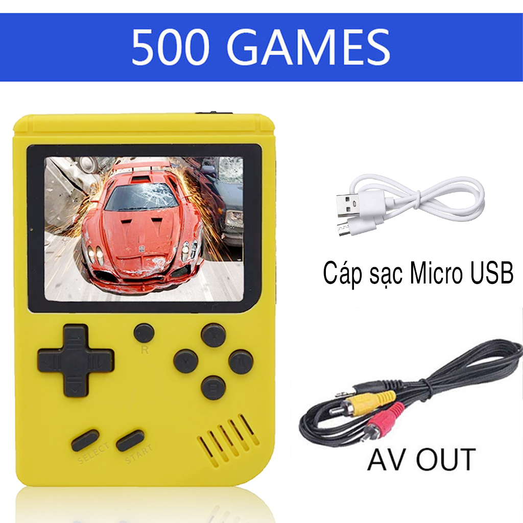 Máy chơi game - Máy chơi game SUP 400 in 1 - Máy chơi game cầm tay - Máy chơi game 4 nút