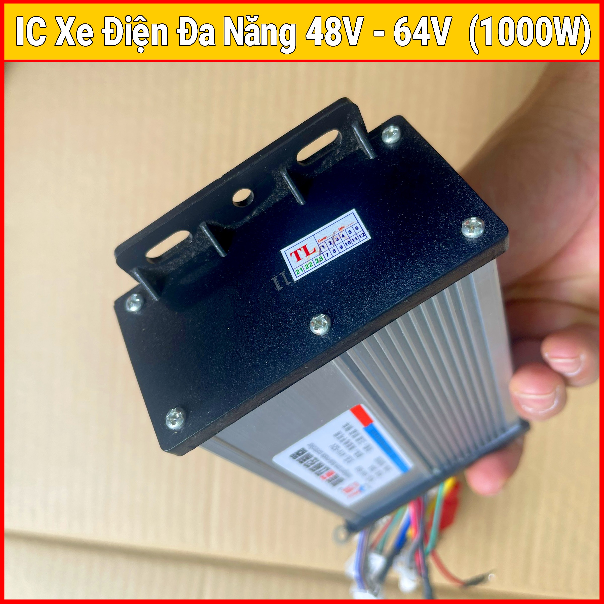IC điều tốc xe điện 1000W (Dùng cho các dòng xe điện chạy tải 36v - 48v - 60v) BH 12 tháng