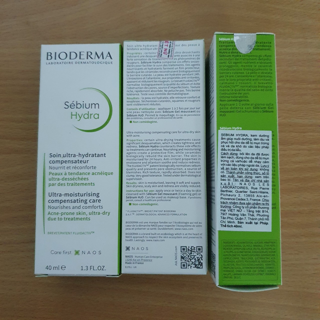 Kem dưỡng Bioderma Sebium Hydra cho da mụn 40ml