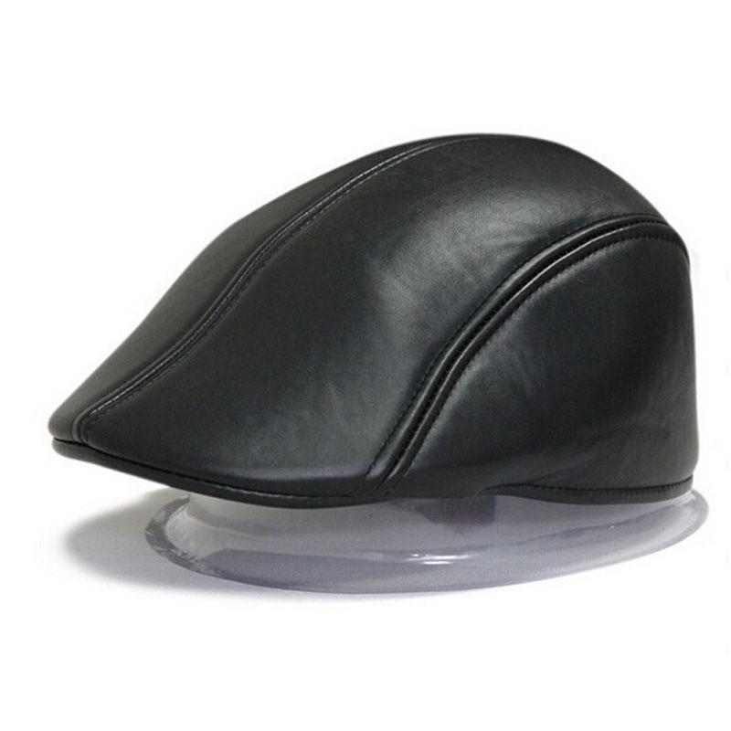 [HCM]Siêu rẻ Nón beret bằng da PU dành cho cả Nam và Nữ ( Mũ beret)