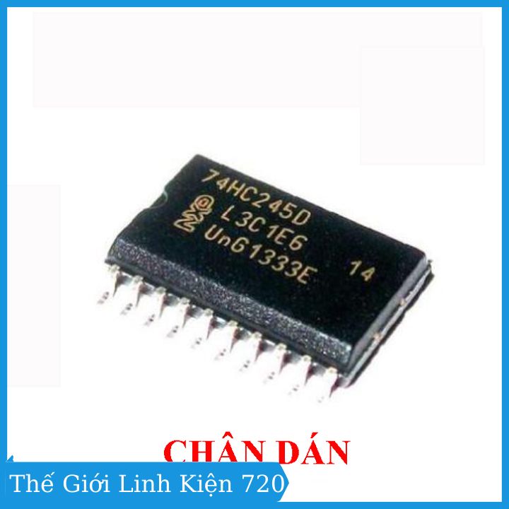 74hc245 sop20/dip20 thu phát bát phân 3 trạng thái