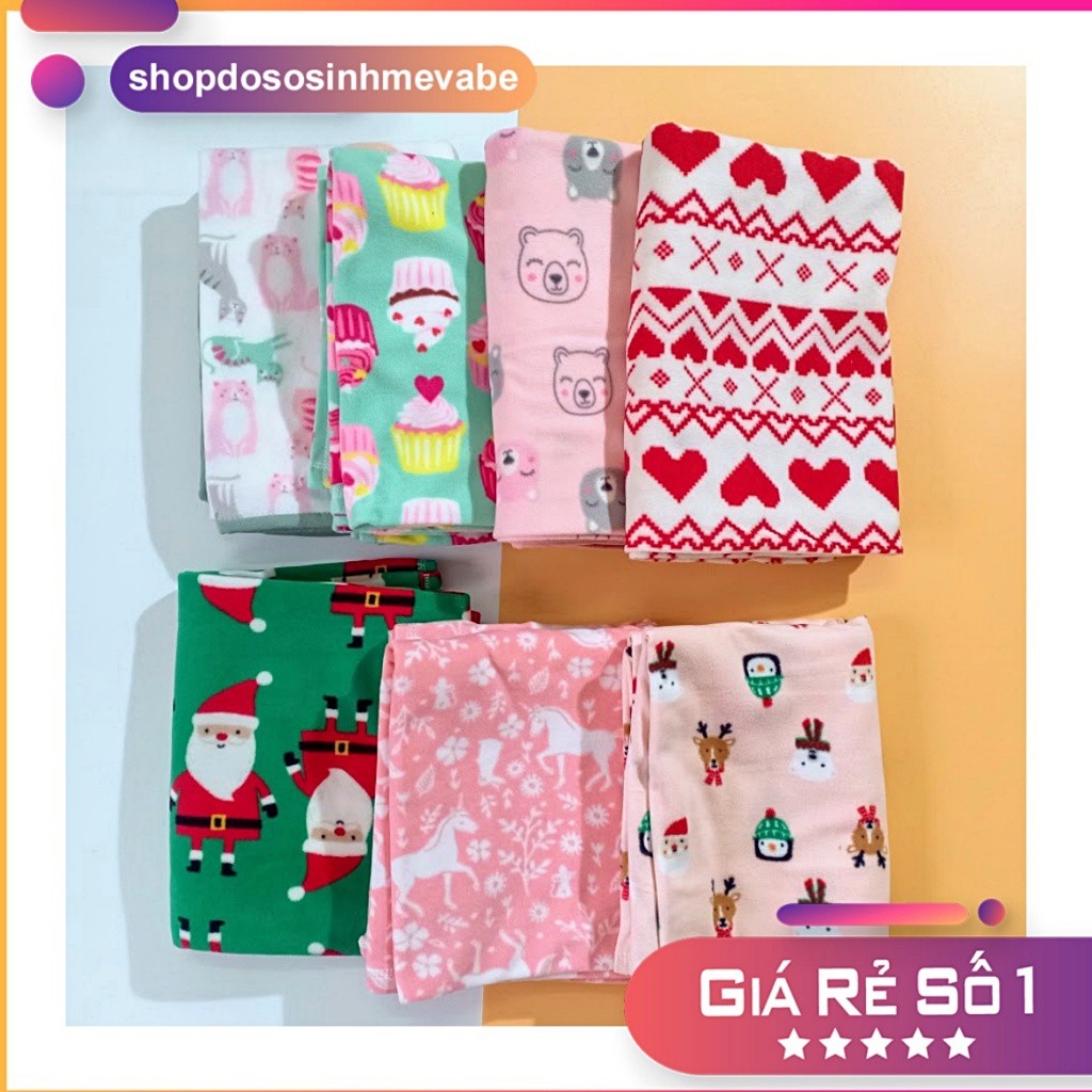 ◇ Mền bông tuyết Mỏng Siêu Mịn Siêu Nhẹ/ Chăn cho Bé Sơ Sinh (90*80)cm ,rất đep và đắp rất sướng( giao mẫu ngẫu nhiên)