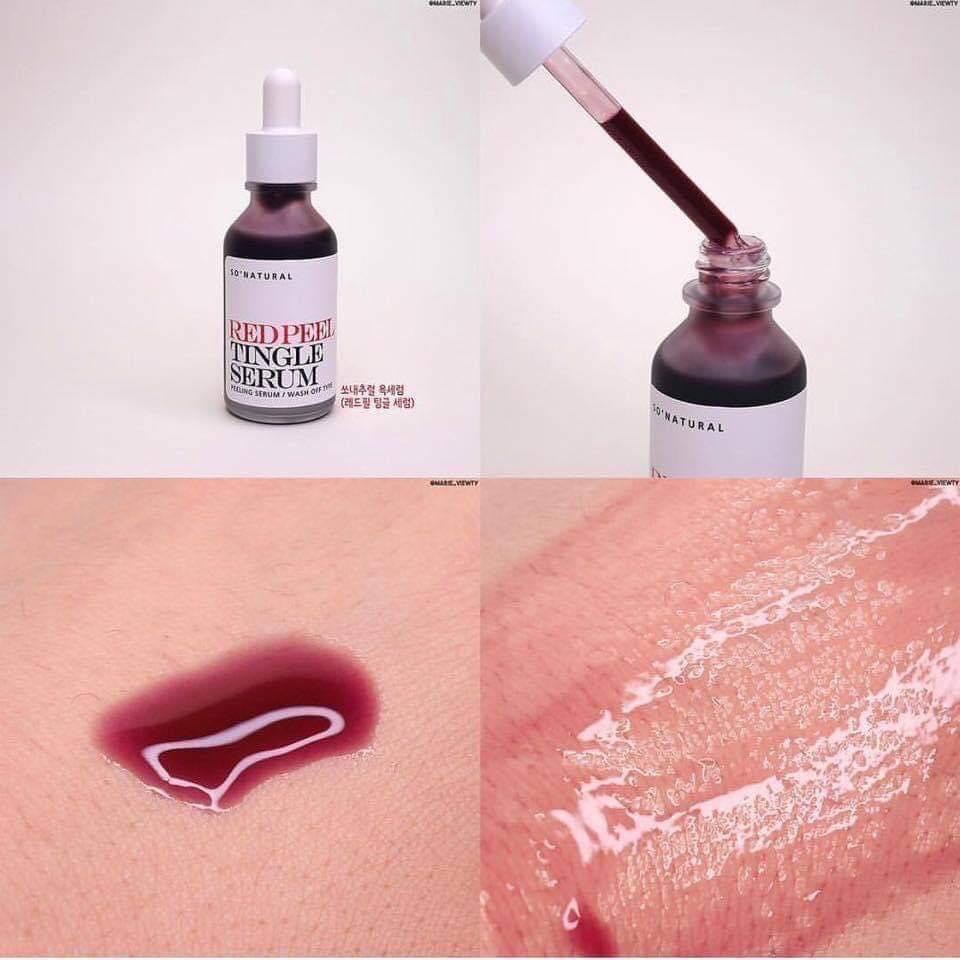 Serum Red Peel Tingle Thay Da Phục Hồi Sinh Học 35ml