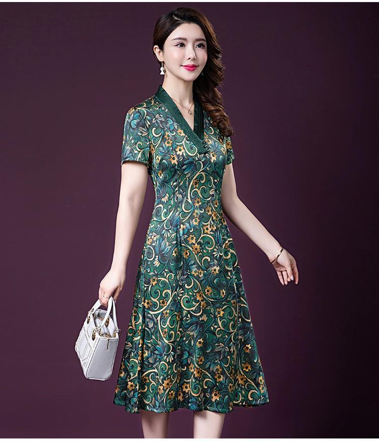 [HCM]Đầm lụa Cao Cấp Sang Trọng