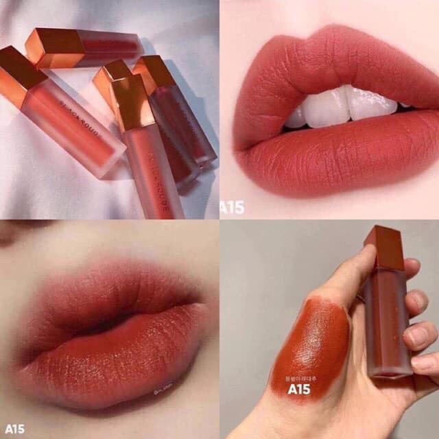 Son Black Rouge - Màu A15 : Nâu Đất Ngả Đỏ