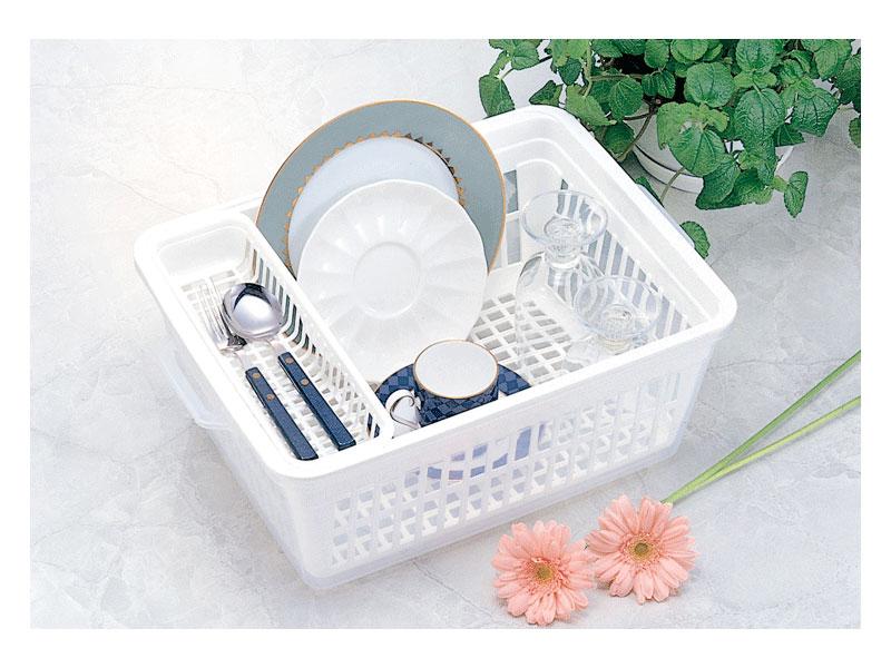 Rổ úp bát đĩa có nắp Inomata hàng nhật