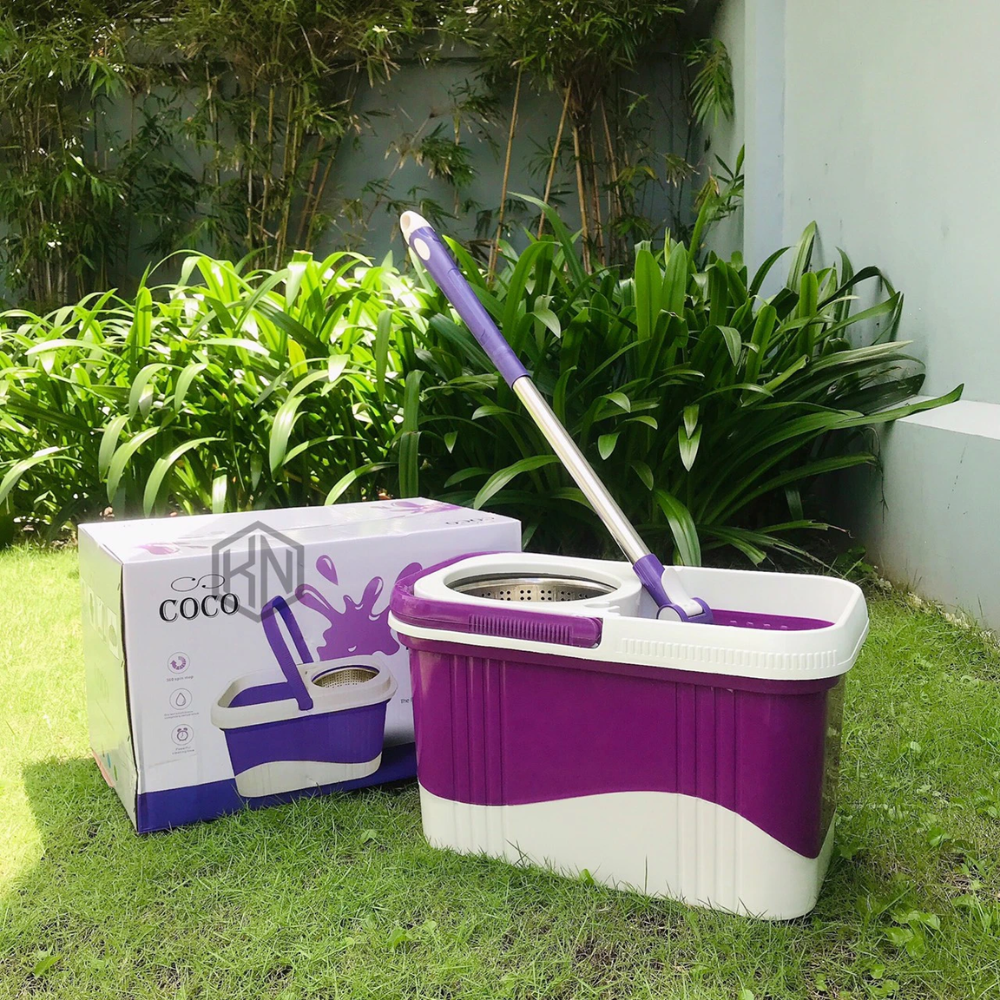 360 Degree Rotating High Quality Super Absorbent Mop Bucket Set