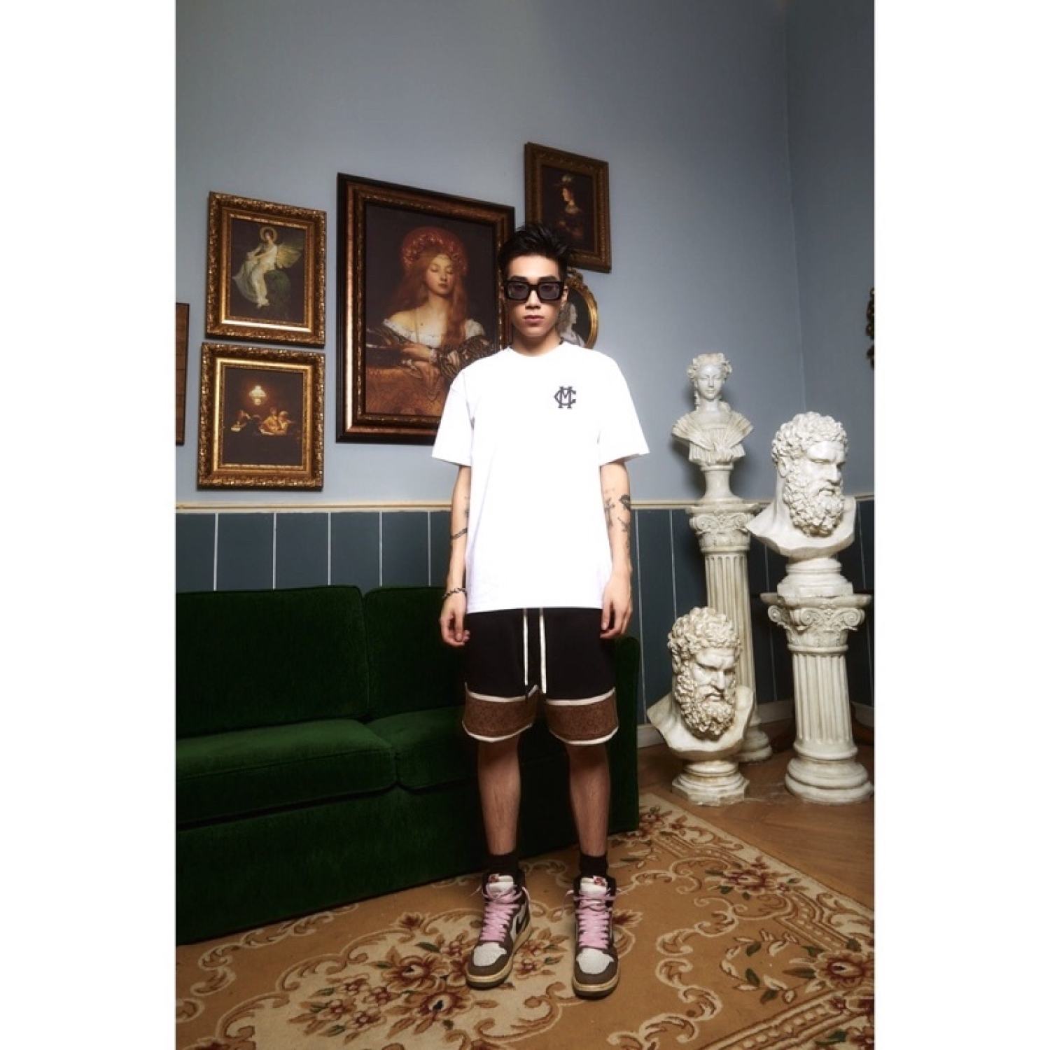 [FREESHIP] Áo phông nam MIKENCO Interlocking tshirt