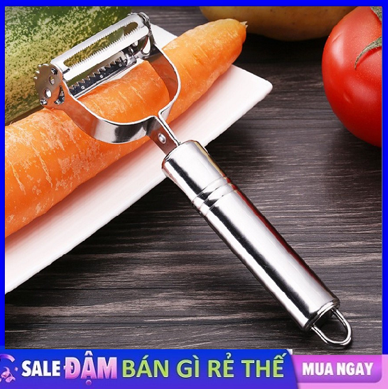 Dụng cụ gọt vỏ đa năng inox , dụng cụ bào rau củ, trái cây, phụ kiện nhà bếp, dụng cụ nấu ăn