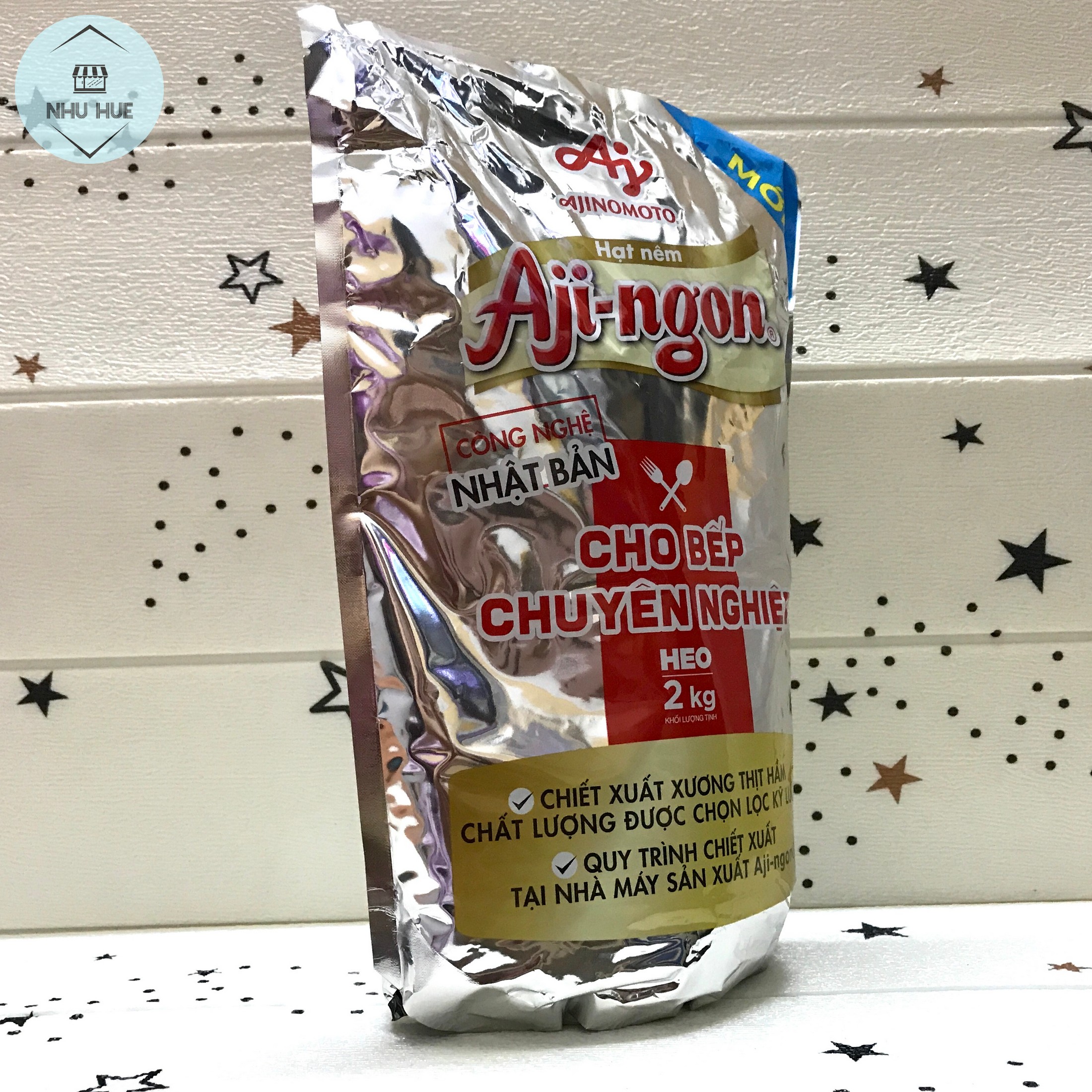 Hạt nêm Aji-ngon vị heo (bịch 2kg)