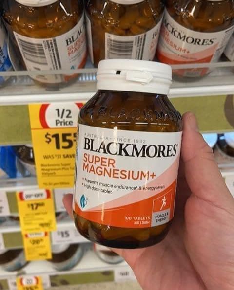 Super magnesium Blackmores 100 viên