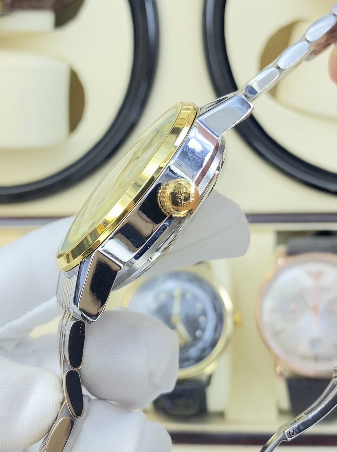 [Máy cơ - Automatic] Đồng Hồ Nam LONG.GIENS Dây thép chống gỉ