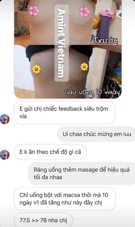[HCM]Bột ngũ cốc tăng vòng 1 Amint [Hàng Chuẩn]