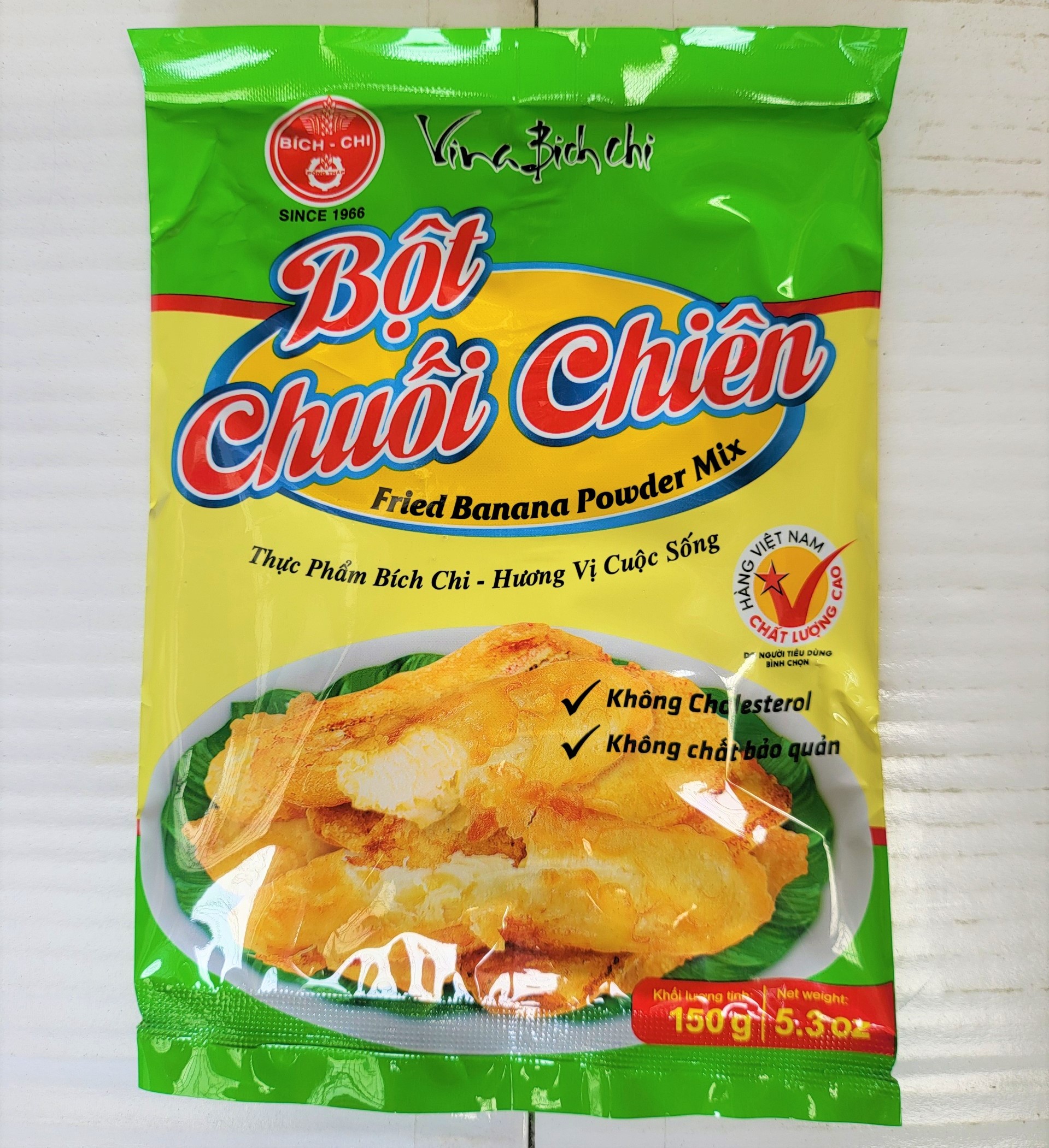 [Túi 150g] BỘT CHUỐI CHIÊN [VN] BÍCH CHI Fried Banana Powder Mix