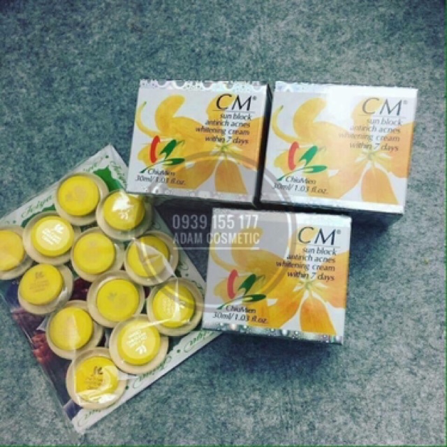 Kem CM Whitening 7 Days mini