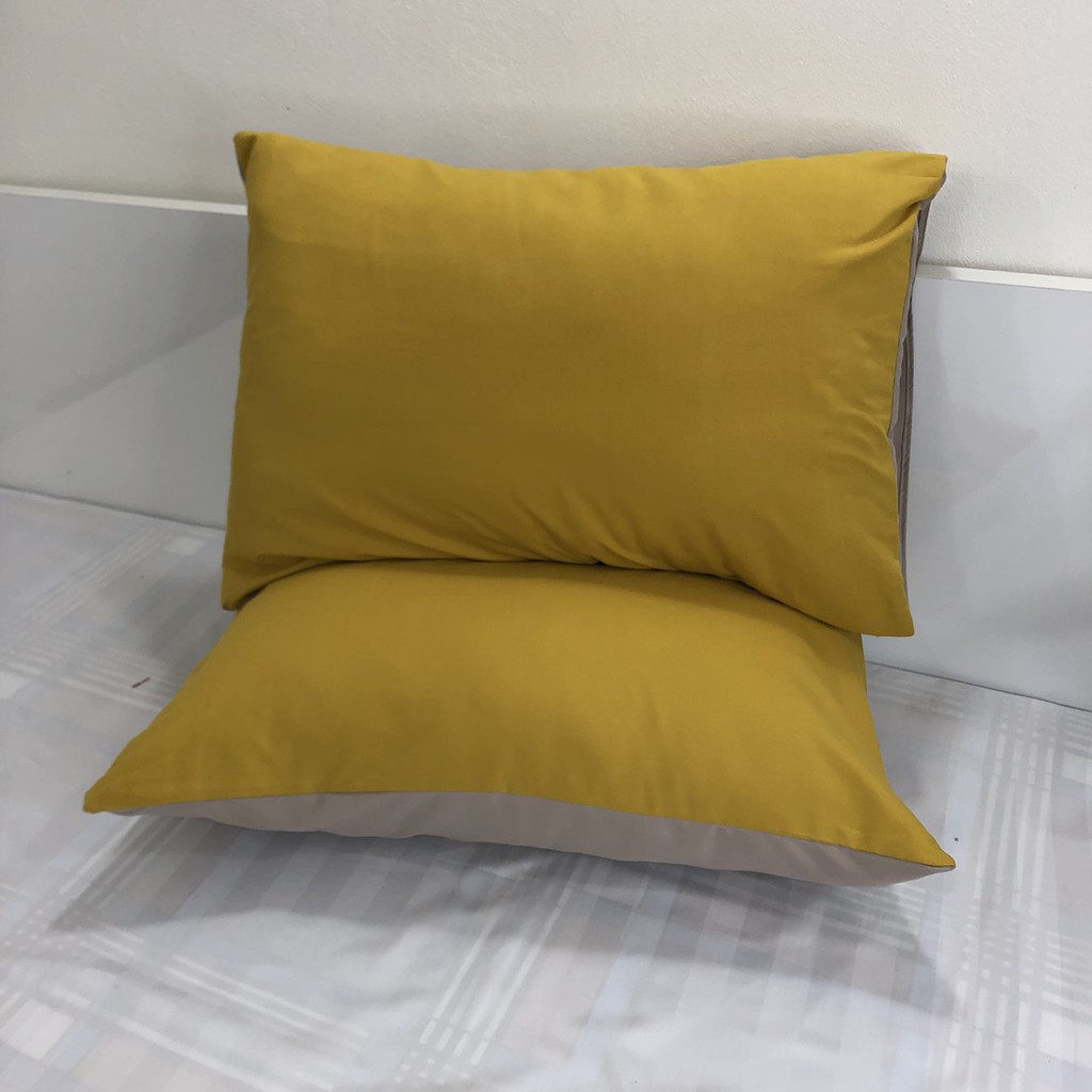 Vỏ gối nằm Cotton tici kích thước 50x70cm Không kèm ruột