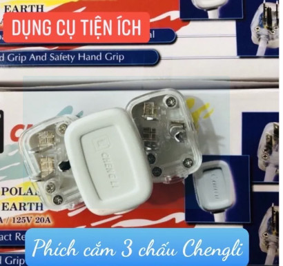 Phích cắm 3 chấu Chengli