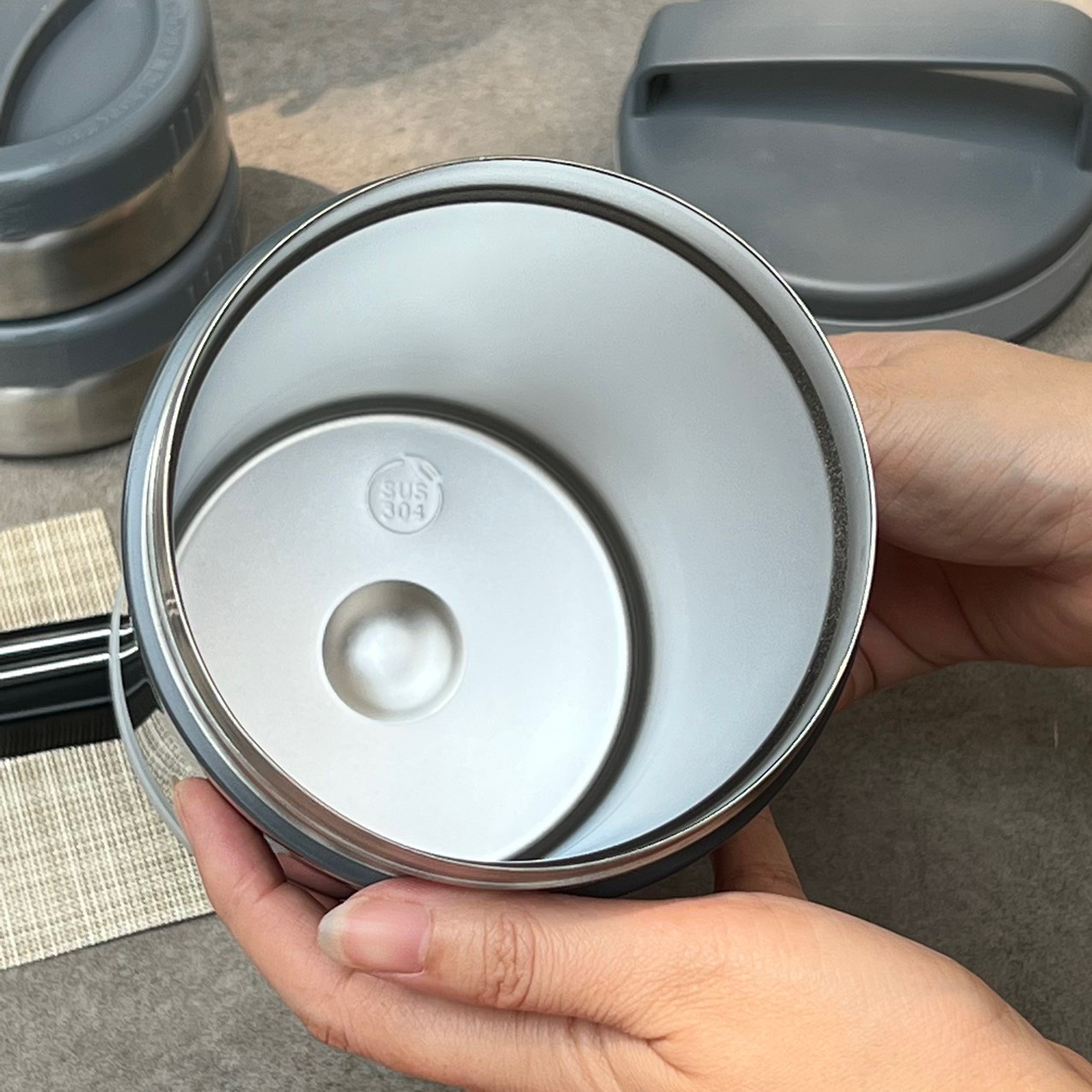 Hộp Cơm Giữ Nhiệt Inox304 Kaiyo 1.7 Lít