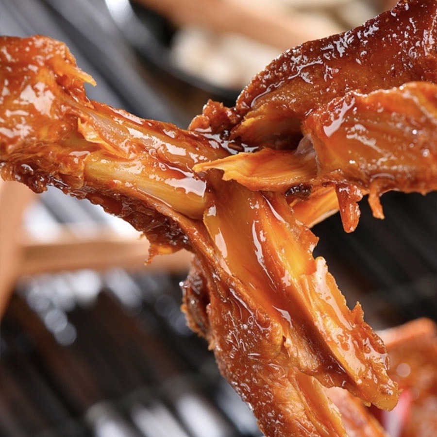 Đùi vịt Dacheng đỏ cay siêu ngon _ Ăn vặt hothit