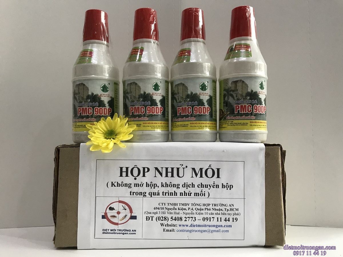 Combo 1 lọ diệt mối PMC và 1 hộp nhử mối (Tự diệt mối tại nhà hiệu quả)