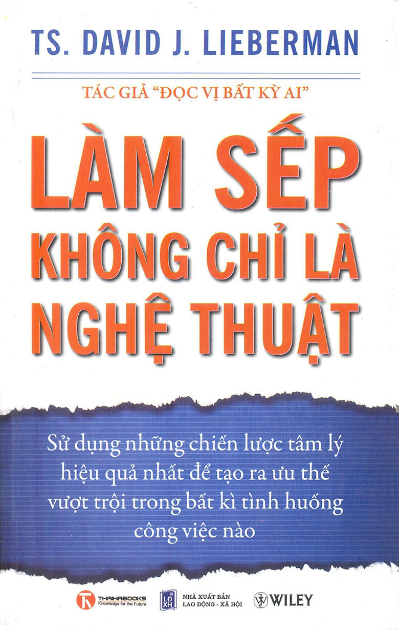Sách - Làm sếp không chỉ là nghệ thuật