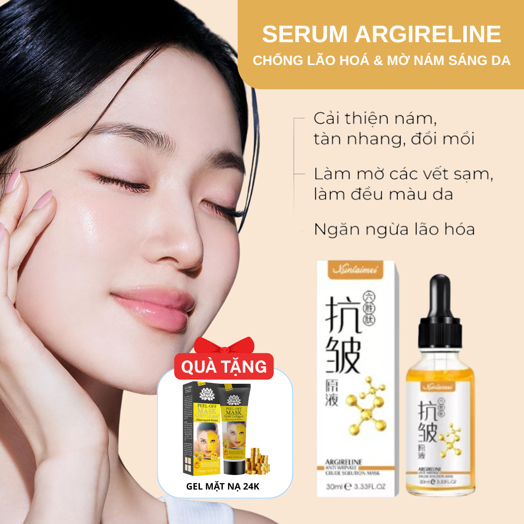 Tinh Chất Làm Sáng Da Giảm Nếp Nhăn Chống Lão Hóa – Trẻ Hóa Làn Da Giúp Da Trắng Hồng Mềm Mại 30ML