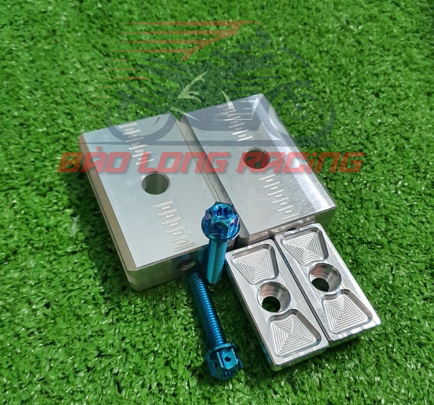Combo Pát tăng sên âm Nhôm CNC + Ốc Titan GR5 gắn Exciter150,Sonic,Winner,Satria,Raider