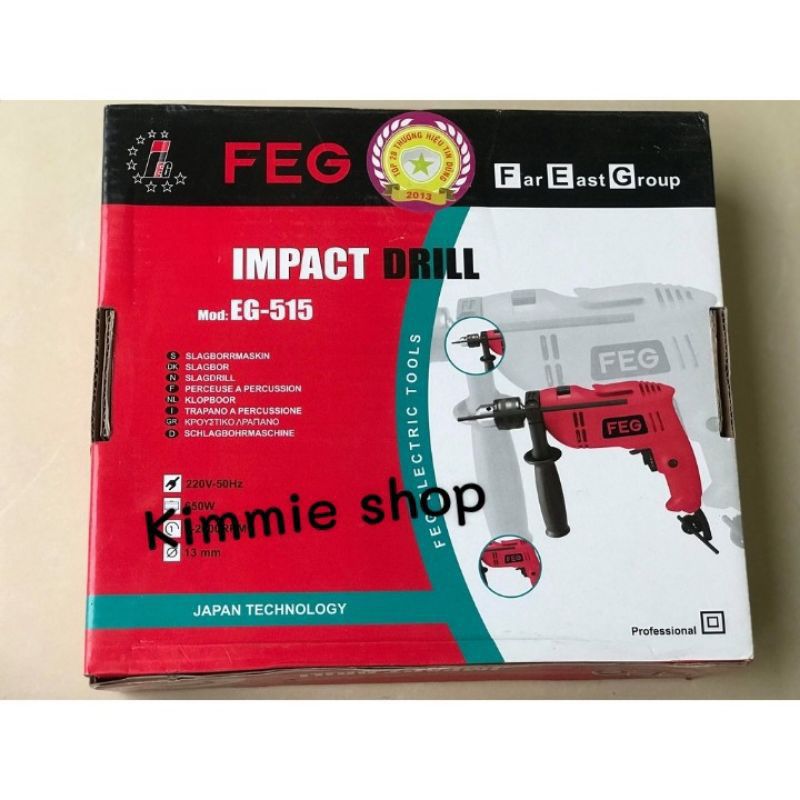 [HCM]Máy khoan 13mm FEG EG-515 ( Công suất 650W)