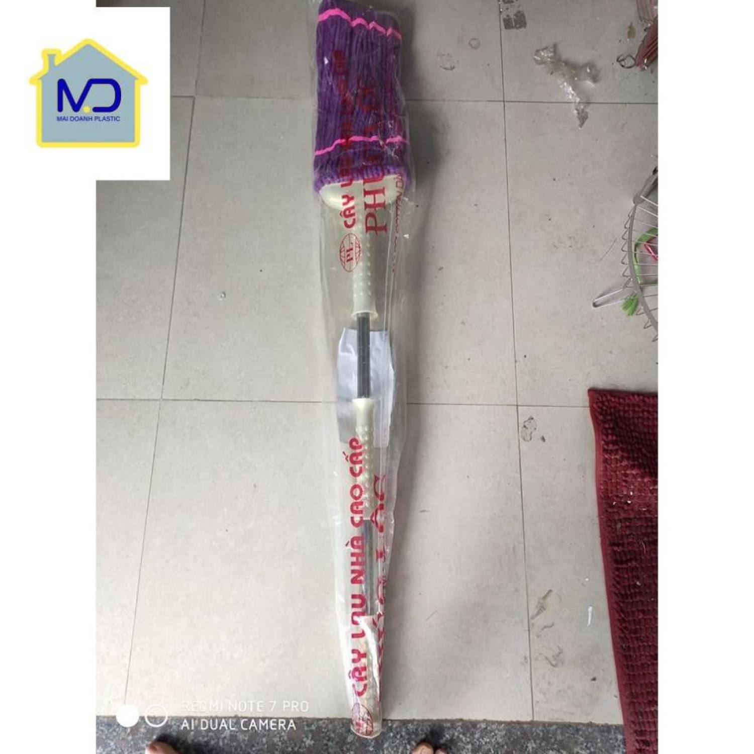 (so1 chɑt luong) chổi lau nhà vắt tay phúc lộc