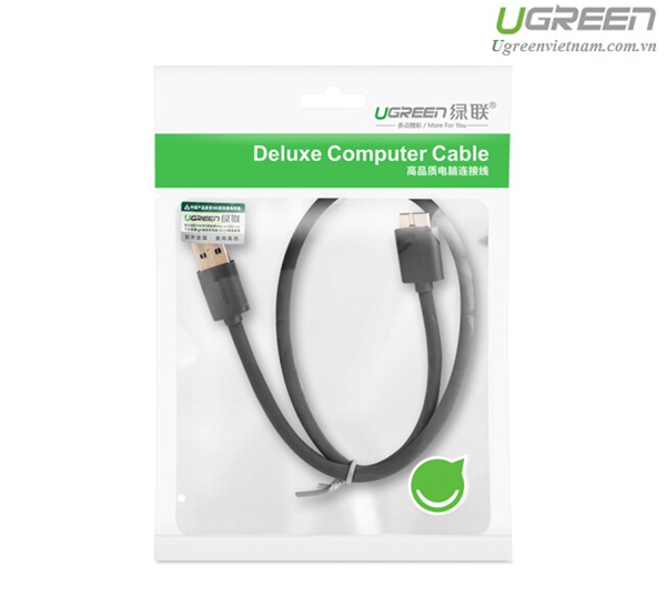 Dây cáp USB 3.0 sang Micro B dài 1m  Ugreen 10841 cao cấp