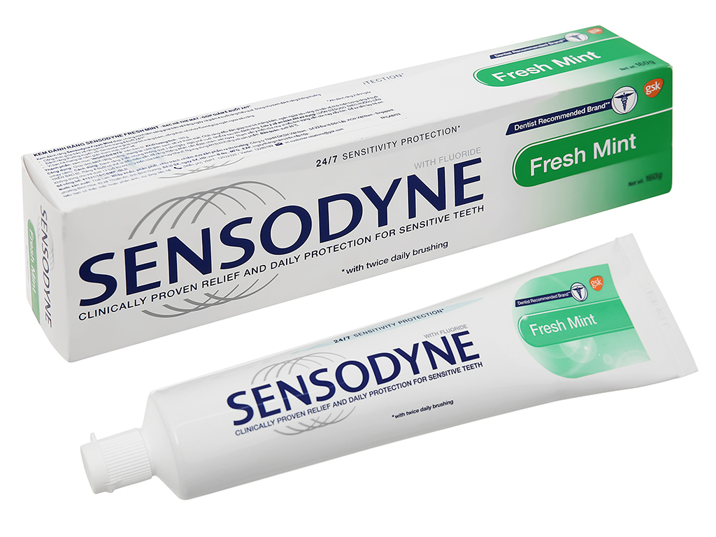 harga sensodyne fresh mint 160g