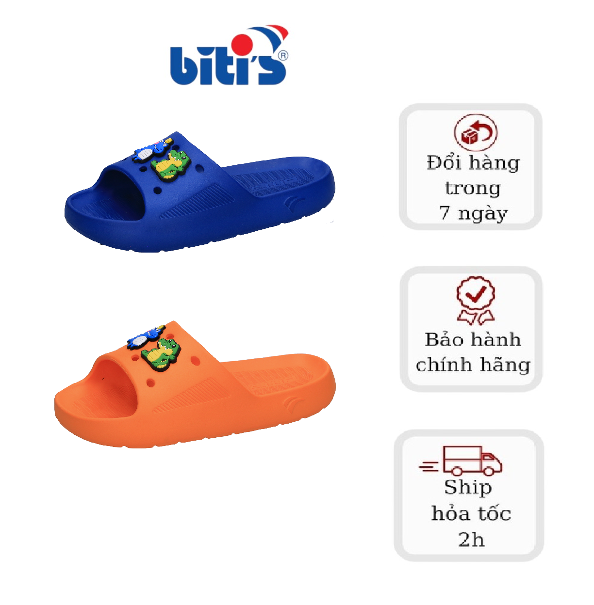 Dép Eva Phun Trẻ Em Biti's E-Cloud BEB001801/BEB007500 Siêu Êm