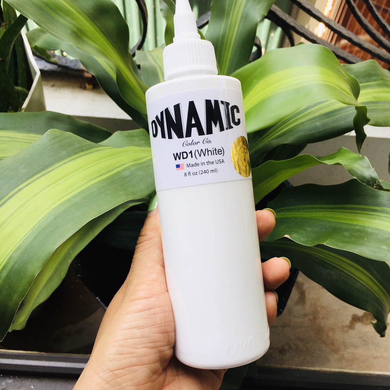 Mực trắng Dynamic WHITE - WD1 chai 8oz