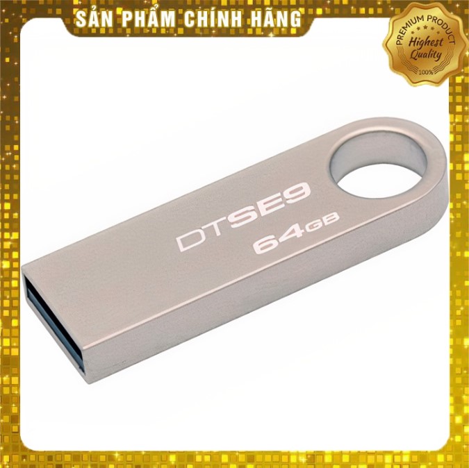 Usb kingston datatraveler se9 64gb