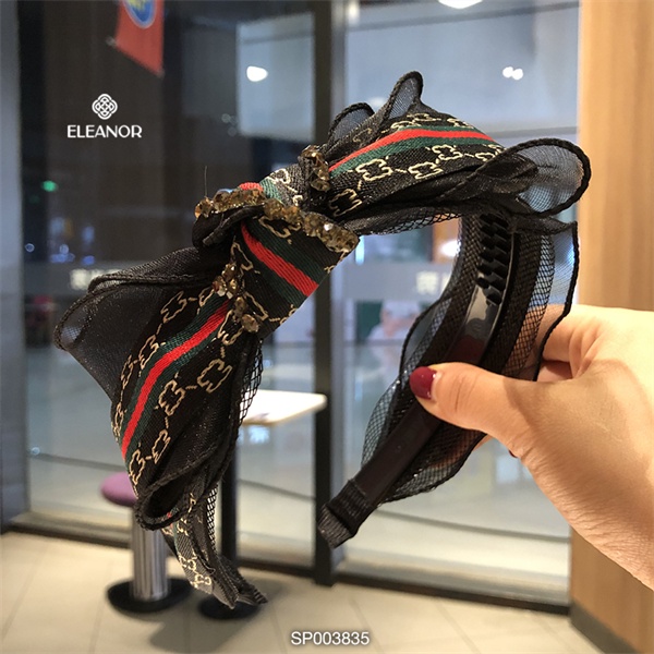Cài tóc nữ Eleanor Accessories băng đô đính đá phụ kiện tóc 3835