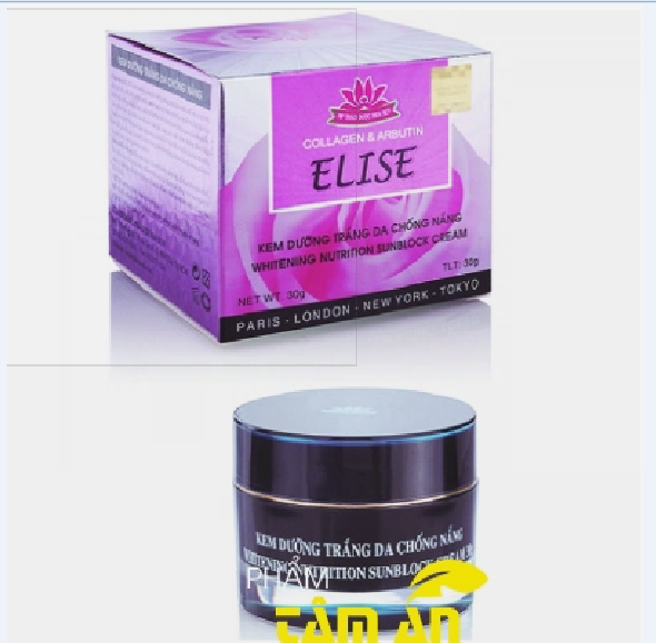 KEM ELISE DƯỠNG TRẮNG DA, CHỐNG NẮNG 30g