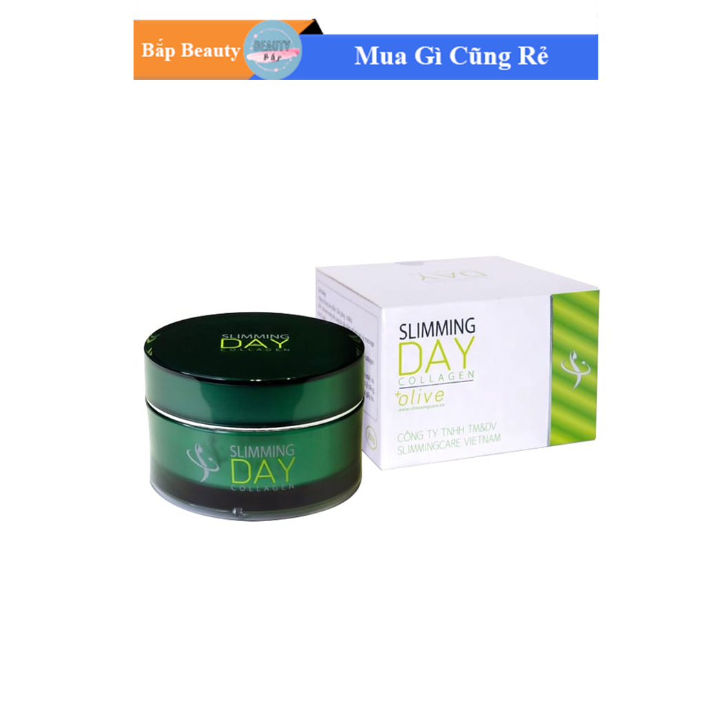Kem Tan Mỡ Bụng Slimming Day Collagen + Olive Thế Hệ Mới (hộp 200g)