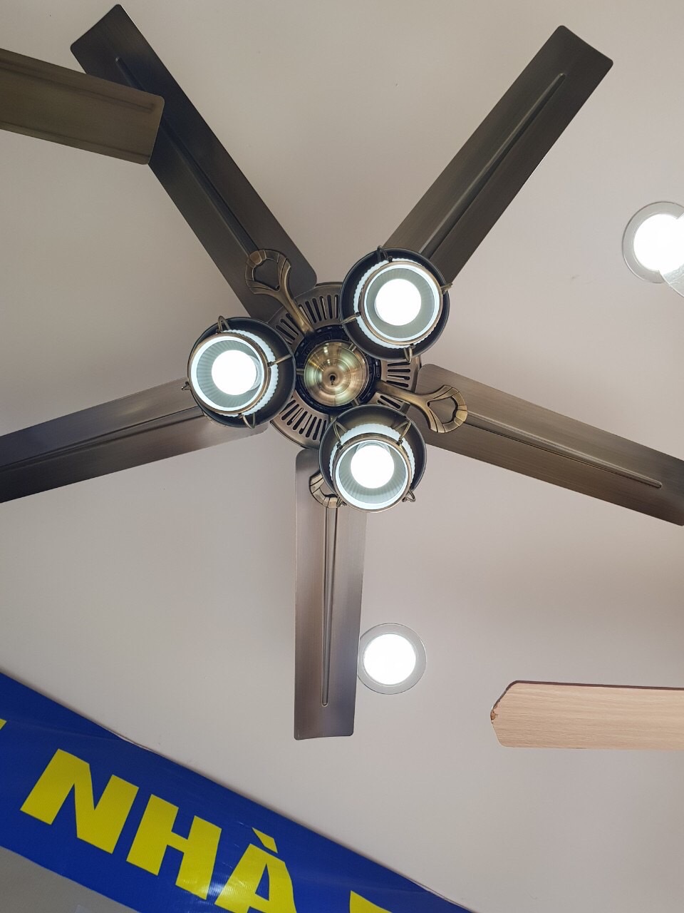 Quạt Trần 5 Cánh Sắt Cao Cấp L581