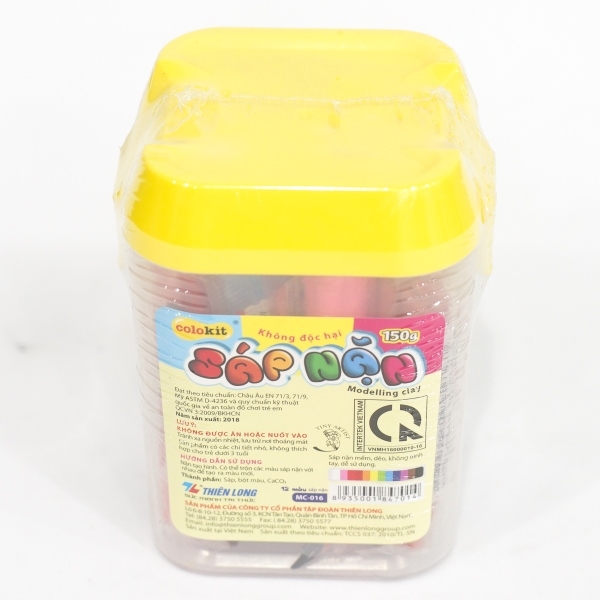 Sáp nặn 12m mc-016 - vàng