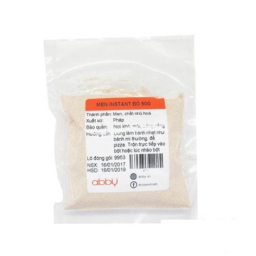 Men bánh mì instant đỏ 50g