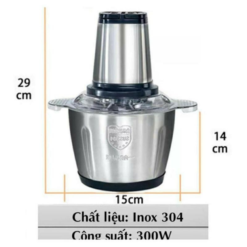 Máy Xay Thịt Sokany 2 Chế Độ Siêu Khoẻ