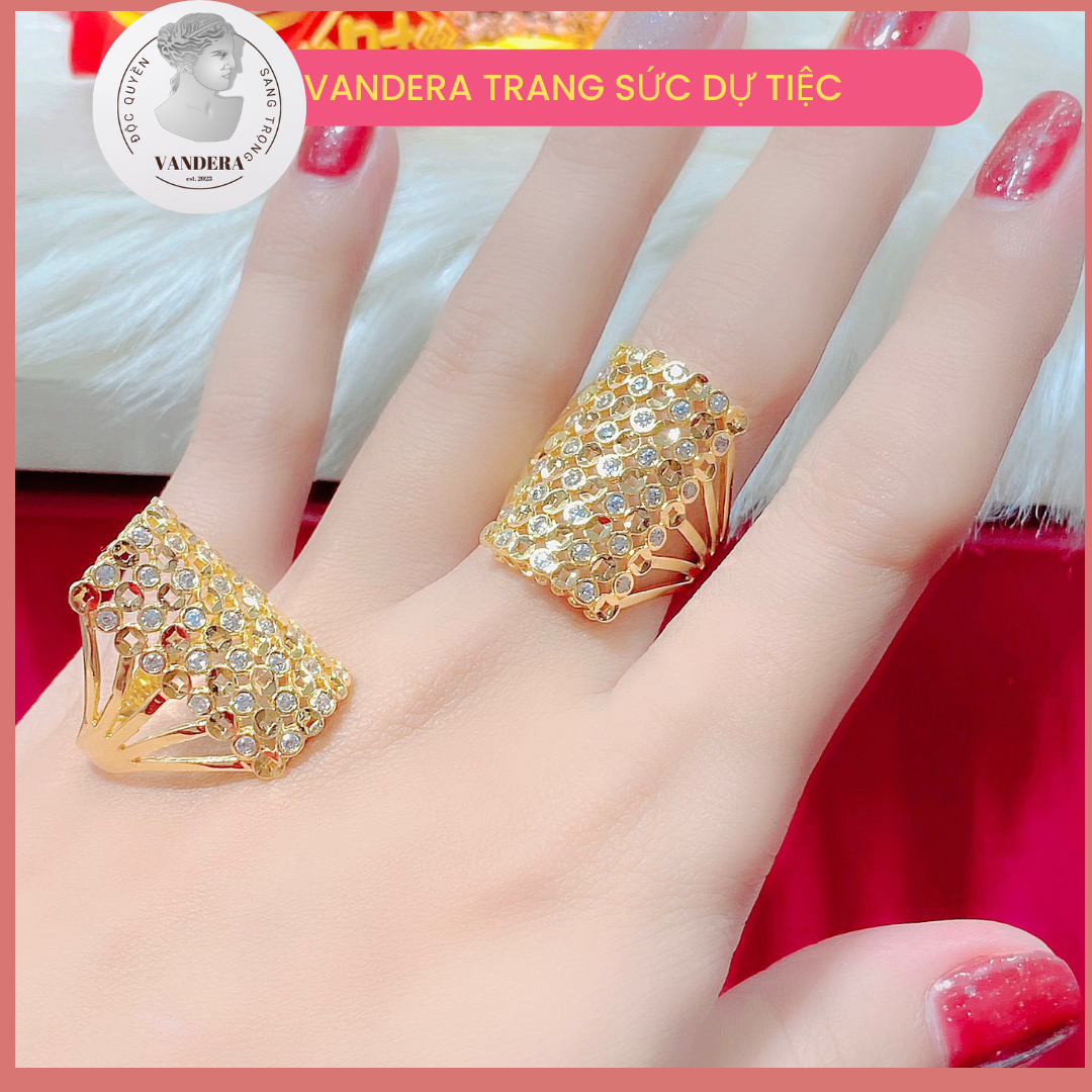 Vanera 6-beautiful 18K gold womens ring-makes you more stunning and gorgeous than ever before!