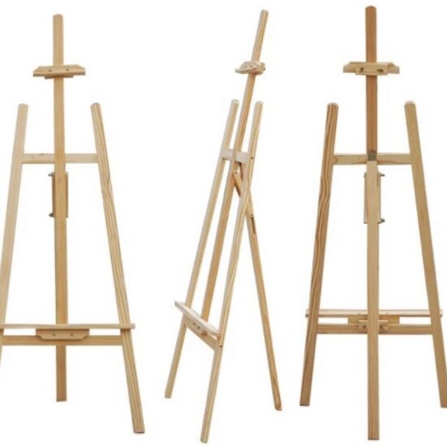 [BinhDương] Giá vẽ lắp ráp gỗ nhập khẩu giá vẽ tháo lắp