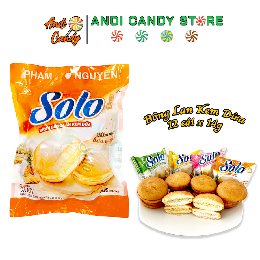 Bánh Bông Lan Kem Solo Phạm Nguyên