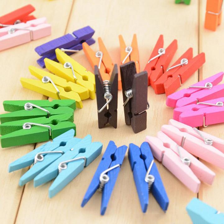 50 kẹp gỗ tặng kèm 5m dây cói