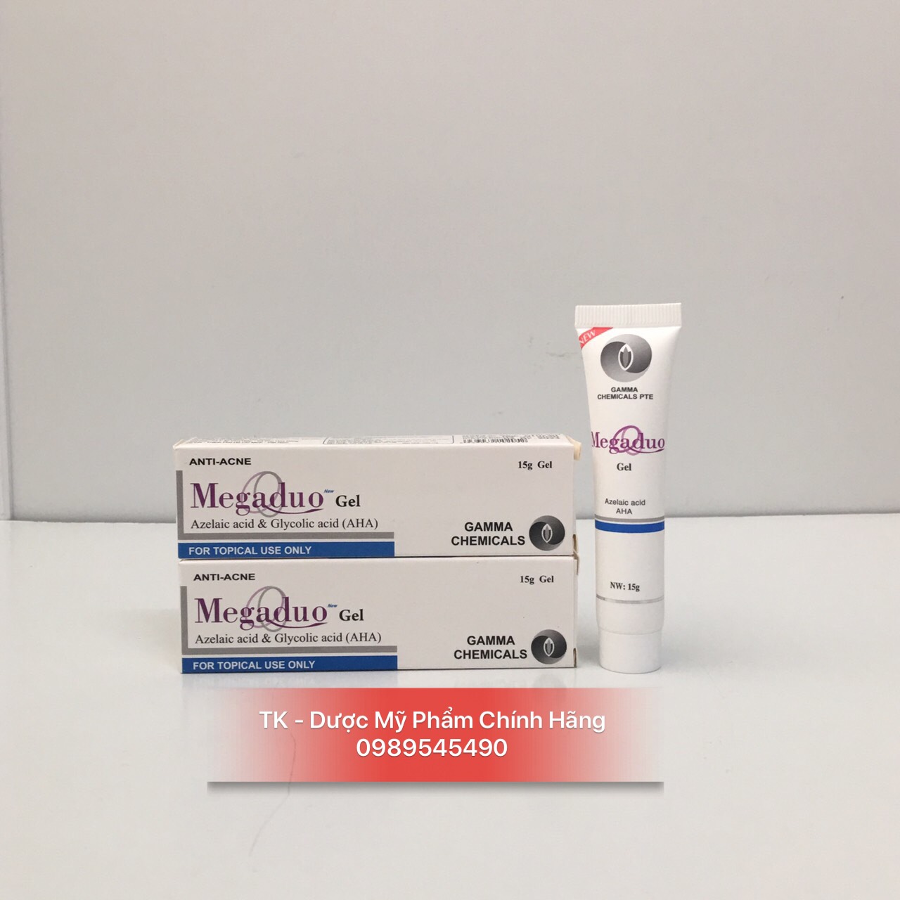 Kem Ngừa Mụn, Thâm MEGADUO GEL - Bot 15g